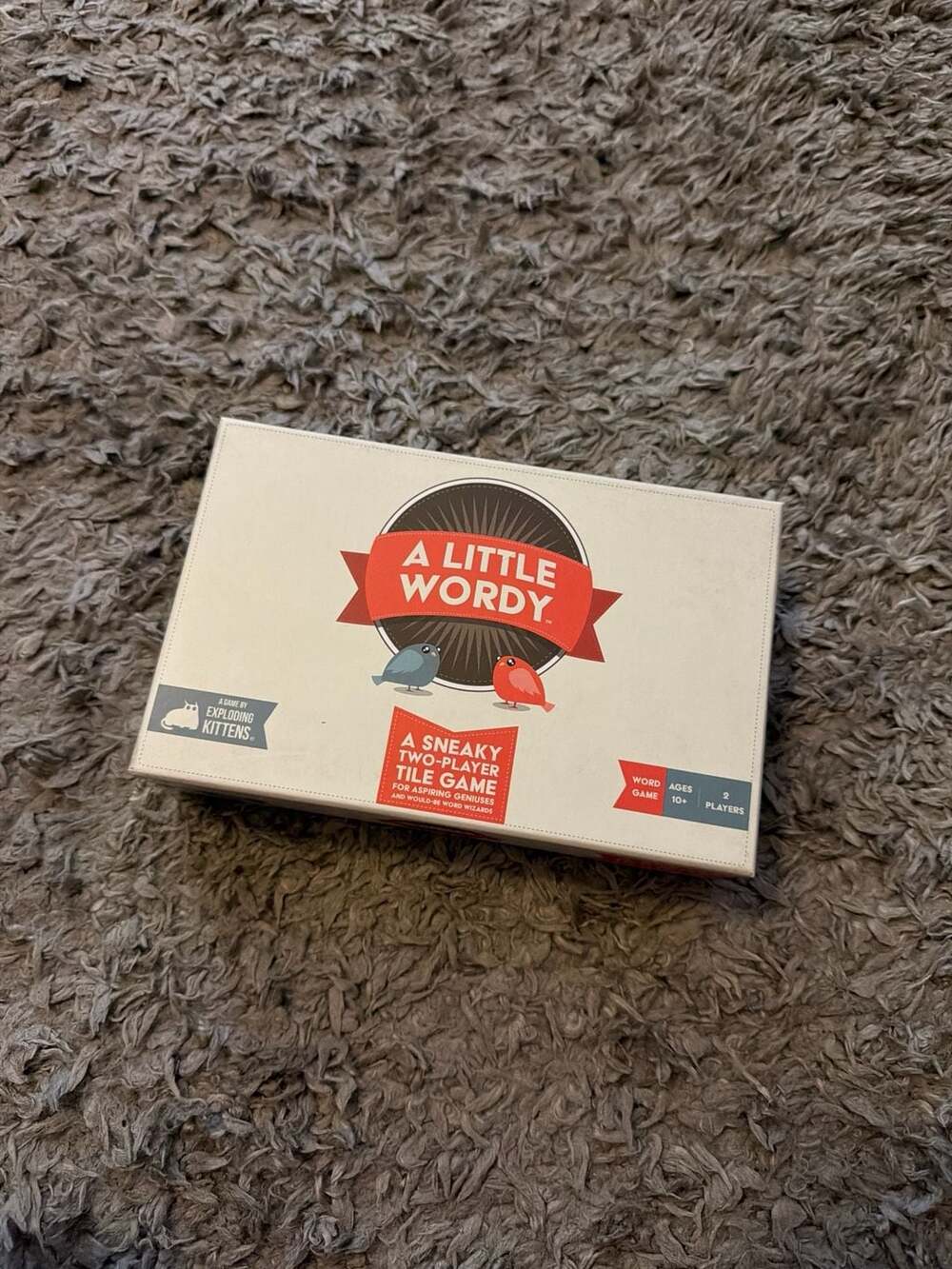 Exploding Kittens A Little Wordy: A Sneaky Two-Player Tile Game
